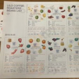 リロコーヒーロースターズ menu