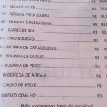 Faon Cardápio