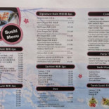 Líng Lán Fàn Diàn menu