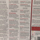 La Fiamma Wood Fire Pizza Cardápio