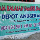 Depot Anugerah Ayam Kalasan Sambel Bawang Crispy Cardápio