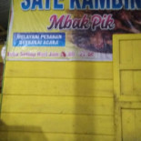 Sate Kambing Prapatan (mbak Pik) Cardápio