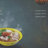 Bob Chu Yuk Fun Bīn Chéng Bob Zhū Ròu Fěn Pork Noodle Soup Cardápio