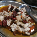 Xīn Shī Chéng Shā Bāo Huó Tián Jī Zhōu （wǔ Tiáo Gǎng） Comida