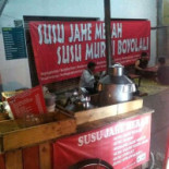 Susu Jahe Merah Kangaze Jakal menu