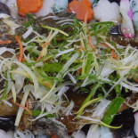 Kěn Dīng Hǎi Zhōng Tiān Cān Tīng Tuán Tǐ Hé Cài Comida