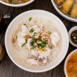 Eat Simple Jiǎn Dān Chī Yú Tóu Mǐ Fěn Tāng Comida