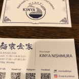 Menkui Kinya Cardápio