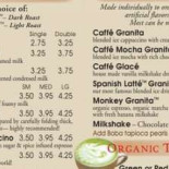 Urth Caffe Cardápio