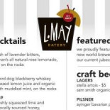 L.may Eatery Cardápio