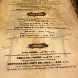 Goldfields Cafe Cardápio