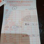 Cactus View Comida