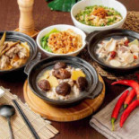 Bā Bā Mí Nǐ Tǔ Jī Guō Dǐng Zhōng Diàn Comida