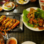 ครัวกุ้งเผา Comida