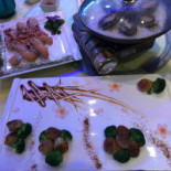 Hǎi Zhēn Huó Hǎi Xiān Comida