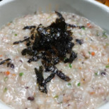 굴이랑새우랑 Comida