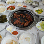 황소왕갈비 Comida