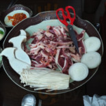 남대천숯불오리더덕 Comida