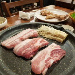 조양숫불 Comida