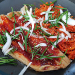 가평리토종닭 Comida