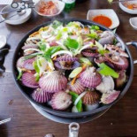 통큰칼국수 Comida