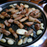 꿀꿀이통돼지왕소금구이 Comida