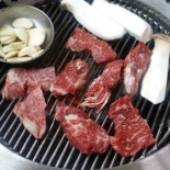 용장암소숯불 Comida