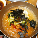 달맞이숯불갈비 Comida