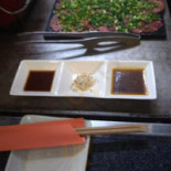 Tàn Huǒ Shāo Ròu と Hǎi Xiān Bāng Shāo き たにやん Comida