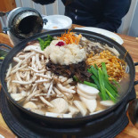 들국화숯불촌 Comida
