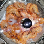 굴이랑새우랑 Comida