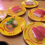 Huí Zhuǎn すしスシロー Gāng Qí Lóng Měi Qiū Diàn Comida