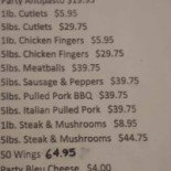 Fourth Street Pub Cardápio