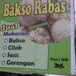Bakso Rabas Warkop Simpang 3 Cardápio