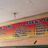 Resto Ulam Sari /tutup Cardápio