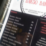 Bakso Cardápio