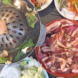 ร้านบ้านริมเขื่อน ตลาดน้ำอัมพวา Comida