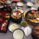 동명항생선숯불구이 Comida
