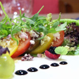 Mirror Vegan Concept Comida