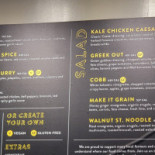 Honeygrow Dock St Cardápio