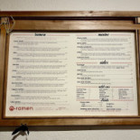 O-ramen Cardápio