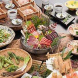Rì Běn Hǎi Zhuāng や Gǔ Hé Diàn Comida