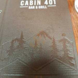 Cabin 401 Cardápio