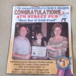Fourth Street Pub Cardápio