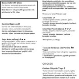Monkey Bar Restaurant Cardápio