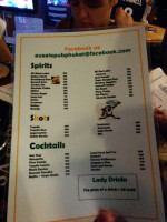 Aussie Pub Kamala menu