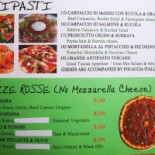 Pizzeria Spaghetteria Toscana menu