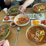 김춘국수 Comida