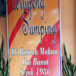 Rumah Makan Ibu Bunut Cardápio