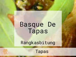 Basque De Tapas